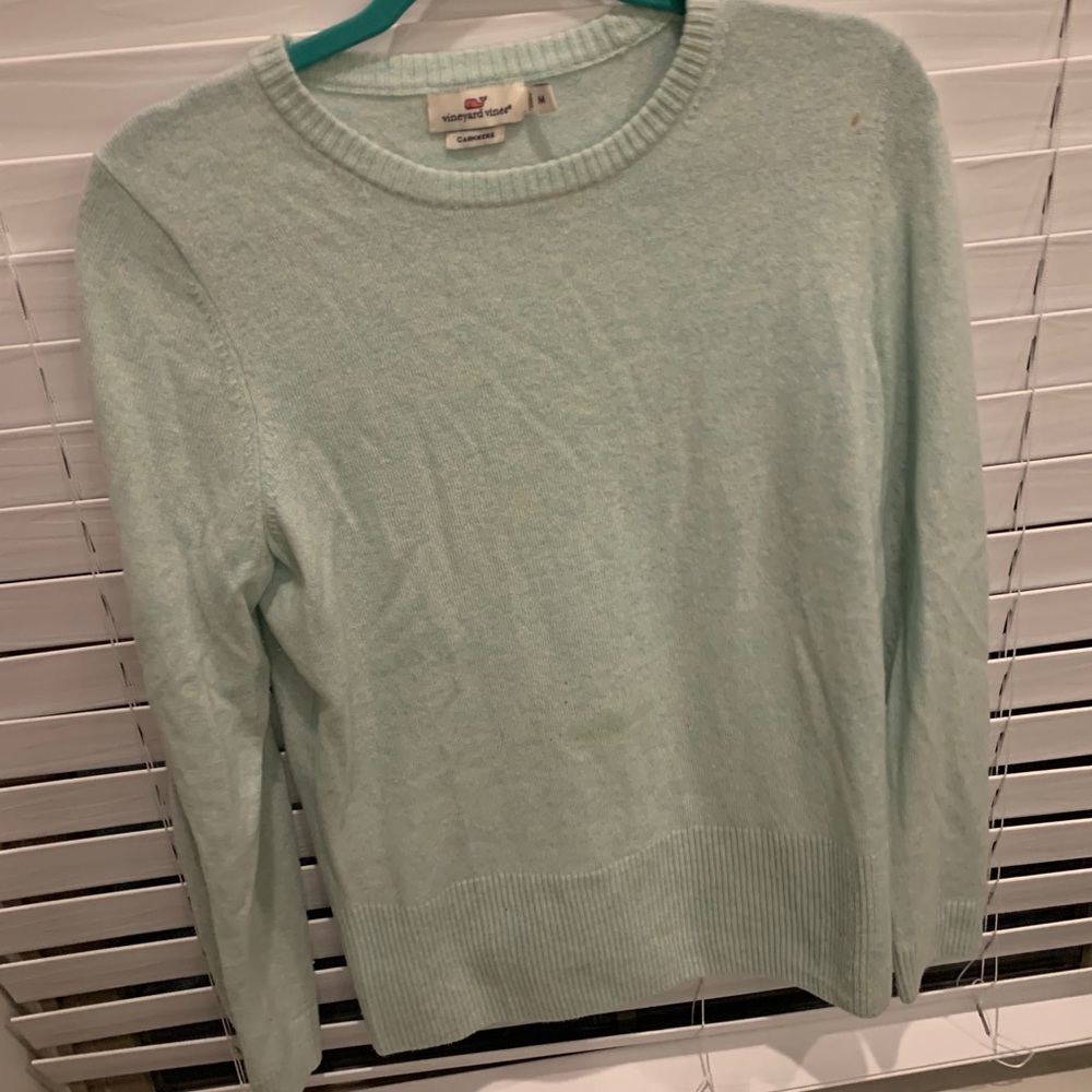 Cashmere long sleeve sweater